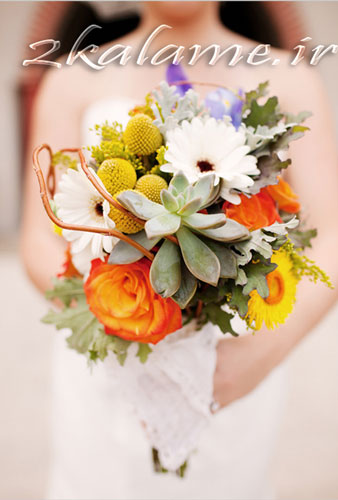 عکس دسته گل های رنگارنگ برای مراسم و مجالس خواستگاری عقد عروسی بله برون و روز مادر